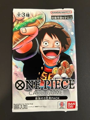 Strongest Three Brothers Promo Pack P-073 P-074 P-075 ONE PIECE Card Japanese - Image 1 of 4