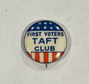 1908 William Taft President Campaign Political Button Pinback Pin Wahl - Bild 1 von 2