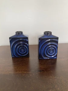 2 x Steuler Zyklon Keramik Vase Zalloni WGP pottery vintage 70er Retro Design - Bild 1 von 8