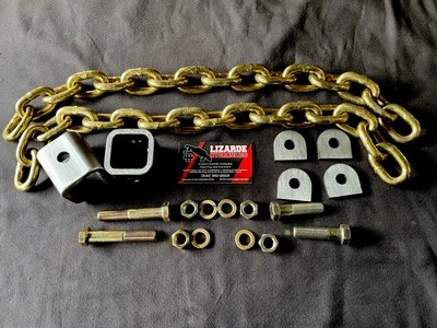 Lowrider Hydraulics, 3/8" G70 CHAINS W/ SQ Mounts & Hardware for Rear Cylinders - Image 1 of 4