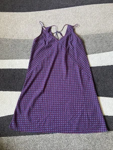 Abercrombie & Fitch Träger Mini Schlupf Kleid geometrische Form Gr. M - Bild 1 von 9