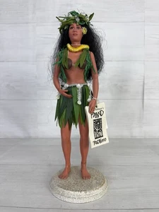 Patty Kanaar Island Traditions Polynesian Woman Doll Te Vabine Maobi Signed 98 - Picture 1 of 10