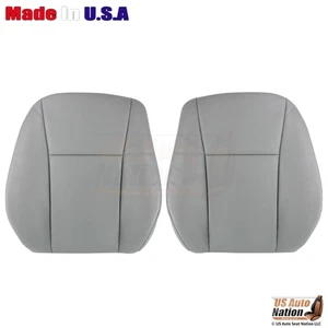 2010-2013 Fits Ford Transit Leatherette Front Top Replacement Seat Covers Gray - Picture 1 of 7