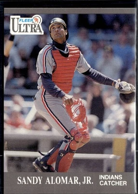 1991 Ultra Sandy Alomar, Jr. Cleveland Indians #105 - Image 1 of 2