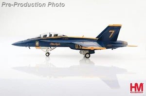 NEW IN BOX!! Hobby master f/A-18E SUPER HORNET blue angels#7 2021 - Picture 1 of 2
