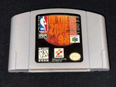 NBA: In the Zone '98 (Nintendo 64, 1998) Cleaned / Tested / Authentic N64 - Image 1 of 4