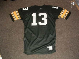 Pittsburgh Steelers #13 Home 1988 Team Issued Game Sand Knit Football Jersey 46 - Picture 1 of 7