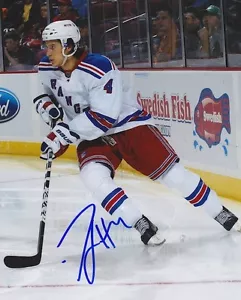 MICHAEL DEL ZOTTO Signed NEW YORK RANGERS 8X10 PHOTO - Picture 1 of 1