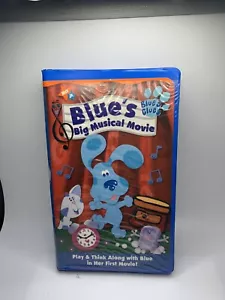 Blues Clues Big Musical Movie VHS Tape Steve Periwinkle Blues First Movie 2000 - Bild 1 von 5