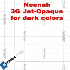 3G Neenah Jet Opaque Heat Transfer Paper 8.5 x 11 -500 Sheets - Picture 1 of 1