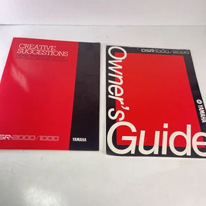 Yamaha DSR-1000 / 2000 Electronic Keyboard OWNERS GUIDE MANUAL DSR Series - Picture 1 of 7