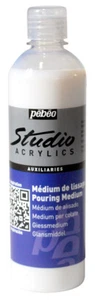 Pebeo Studio Acrylic Auxiliaries Pouring Medium 500ml - Picture 1 of 5