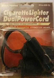 Zigarettenanzünder 12V Dual Netzkabel Verlängerung - Bild 1 von 3
