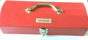CIRCULON Cookware Red Metal Gift Box Case BOX ONLY Tools Carrier - Picture 1 of 4