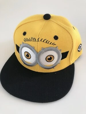 Lady Boys Girls Kid Children Yellow Minions Snapback Baseball Golf Cap Hat 3-10Y - image 1 of 4