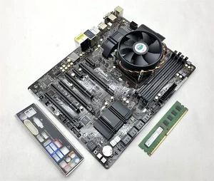 ASRock Z87 Extreme4 Mainboard mit CPU LGA 1150 ATX Core i7-4770K 3,50GHz 8GB I/O - Bild 1 von 8
