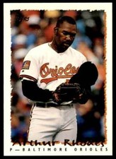1995 Topps Arthur Rhodes Baltimore Orioles #289