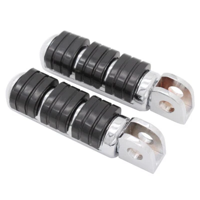 Front Rider Foot Pegs For Kawasaki Ninja 250R 300 650 ZX6R/7R/9R/10R/11R/12R/14R — 第 1/4 张图片