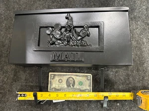 New Disney Exclusive Metal Mailbox Mickey Goofy Donald - Picture 1 of 10