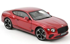 BENTLEY Continental GT - 2018 - candy red - Norev 1:18 - Foto 1 di 6