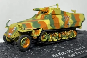 DeAgostini 1:72 Sd Kfz 251/9 Half Track 20 Pz Div East Prussia 1944 IN CASE - Picture 1 of 7