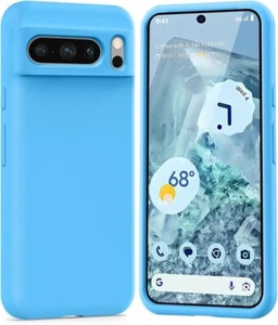 Armure Étui Pour Google Pixel 9/9 Pro XL Liquid Silicone Antichoc Téléphone - Photo 1 sur 81