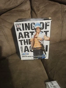 ONE PIECE Portgas D. Ace 2 MARINE Figur King of Artist BANPRESTO - Bild 1 von 3