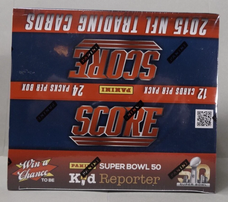 2015 Panini Score - Factory Sealed 288 Cards - Superbowl L - Retail Box - Image 1 of 3