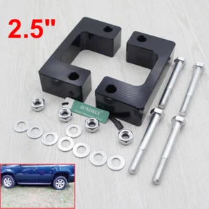 Black 2 1/2" Front Leveling Lift Kit For Chevy 2007-2017 GMC Sierra 2WD/4WD - Picture 1 of 6