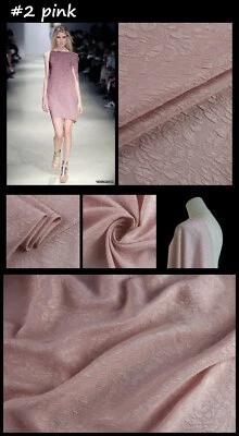 Tela de seda pura crepé 3D floral material de seda de lujo de 1 yarda X 1,14 metros Foto 1 de 4