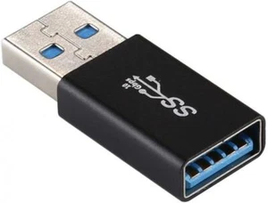 USB 3.0 A Male to USB 3.0 A Female Coupler Extension Converter Adapter - Picture 1 of 5