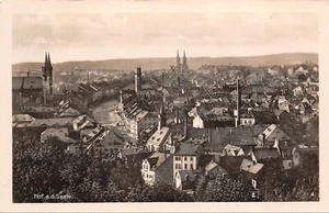 Hof a. d. Saale Ansicht Postkarte AK 1938 - Picture 1 of 2