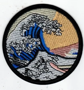 Round Waves Patch New - Picture 1 of 2