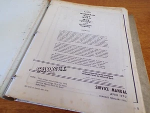 Cessna 421 / 421A Golden Eagle Service Manual April 1970 - Picture 1 of 4