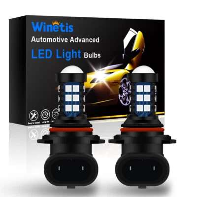 WINETIS 2 Blue 9005 HB3 LED Bulb Fog Driving Daytime Running Light 30SMD Upgrade - Image 1 of 4