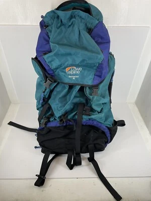 Lowe Alpine 65 Mochilero Senderismo Trekking Camping Aire Libre Mochila Mochila Foto 1 de 4
