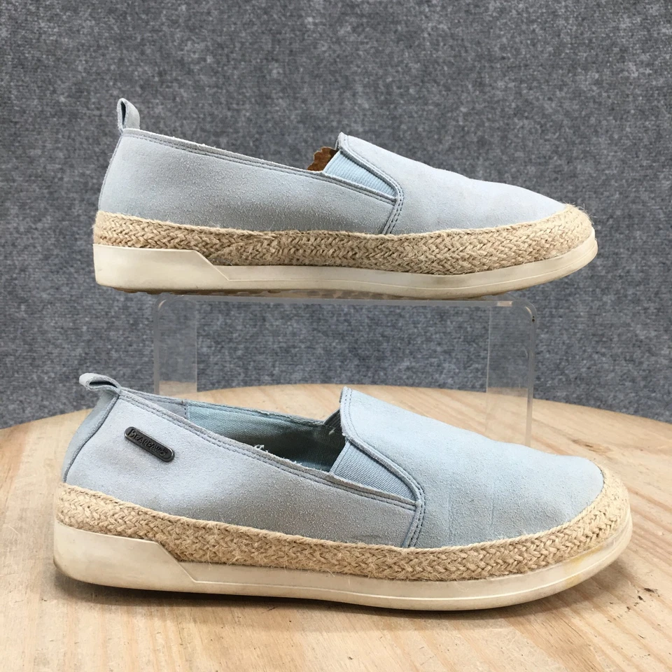 Bearpaw Shoes Womens 7 Jude Espadrille Blue Slip On Casual Comfort Low Top Flats - Image 1 of 4