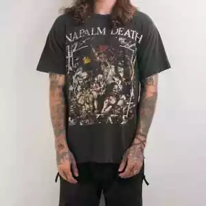Napalm Death Campaign For Musical Destruction Tour short sleeve shirt KV29299 - Picture 1 of 2