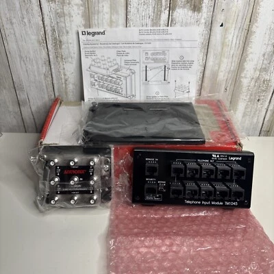 Legrand 8x10 Combo Module RJ45 w/RJ31X Part CO1045 - Image 1 of 4