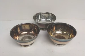 PAUL REVERE Reproduction Silver Plate 4" Bowl by Oneida ~ Made in USA ~ Dish - Picture 1 of 8