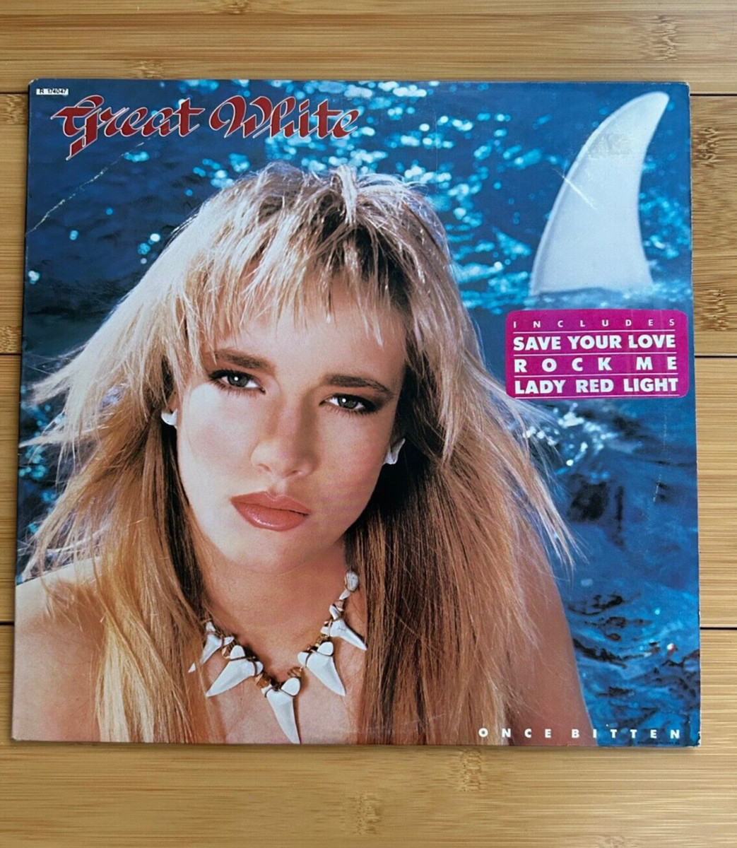 美品 USオリジナルLP ■ GREAT WHITE / ONCE BITTEN Great White – Once Bitten – Cassette (Dolby HX B NR, XDR