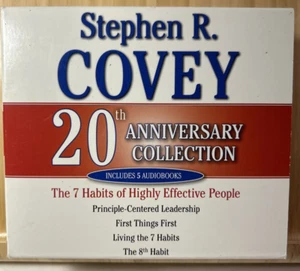 STEPHEN R. COVEY 20TH Anniversary Collection ( 5 CD LOT ) Great Value 7 DAY SALE - Picture 1 of 6
