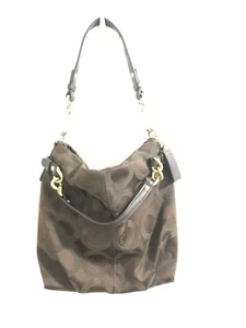 Coach Vintage Carly Optic Signature Hobo Shoulder Bag, Handbag - Picture 1 of 8