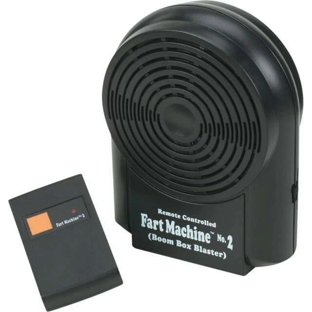T.J. Wisemen RCFM222 No. 2 Remote Control Fart Machine - Black