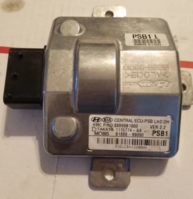 15 16 Hyundai Genesis 2015 2016 sedán ecu pre cinturón de seguridad módulo RSB 88899B1000 Foto 1 de 4