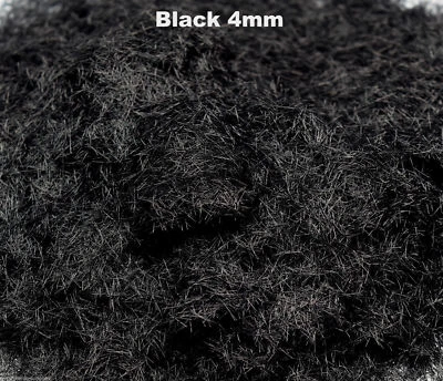 WWS 2mm Black Mix Static Grass 30g Railways, Landscape, Scenery, Peco - Image 1 of 2