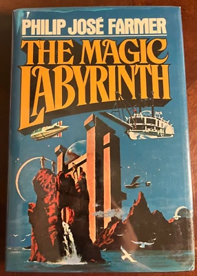 Magic Labyrinth, Philip Jose Farmer, Signed, FIrst Edition, First Printing - Image 1 of 4