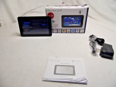 Procan 7" Interner Tablet Dual Core Expandable SD Storage Google Certified 3867 - Image 1 of 4