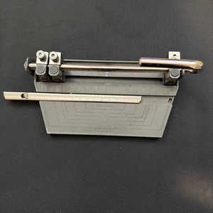 Boston 3 Locher STD Schwerlast Metall Büro Papierlocher Vintage  - Bild 1 von 4