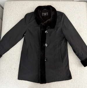 Vintage Portrait Kunstfell Chocolate Jacke/Mantel Gr. M Damen Winter - Bild 1 von 13